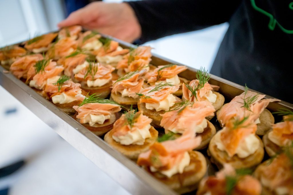 Catering at Badminton House 